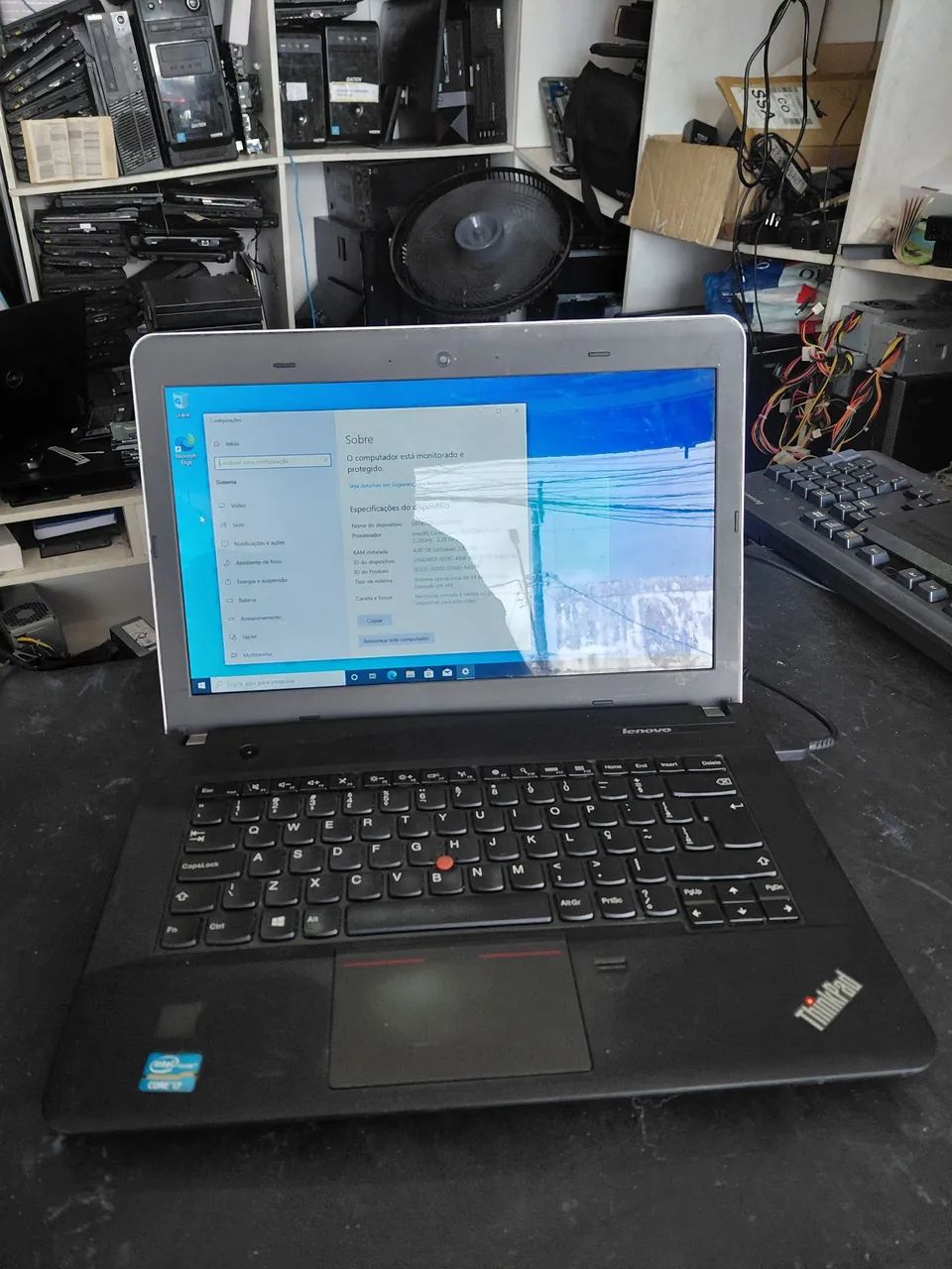 NOTEBOOK LENOVO I7 PRA SAIR LOGO!!