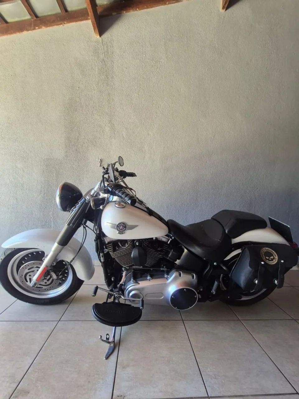 A Harley-Davidson Fat Boy 2011