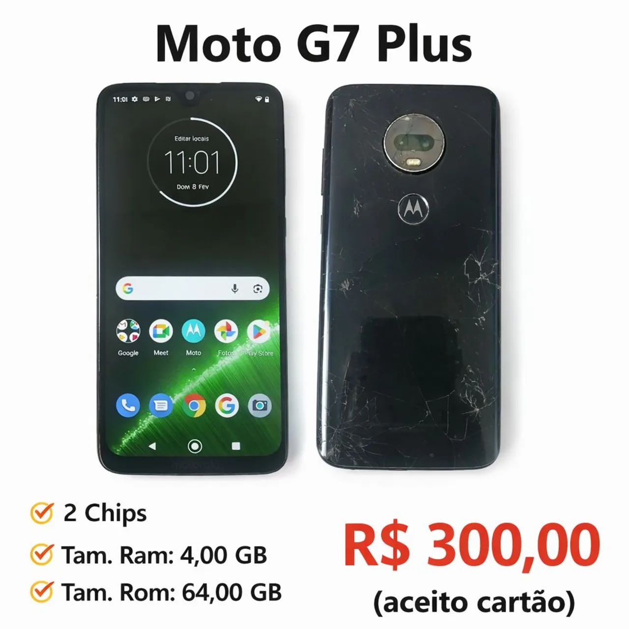 Celular moto g7 plus