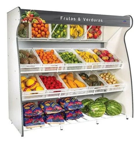 Prateleira de frutas e vegetais 