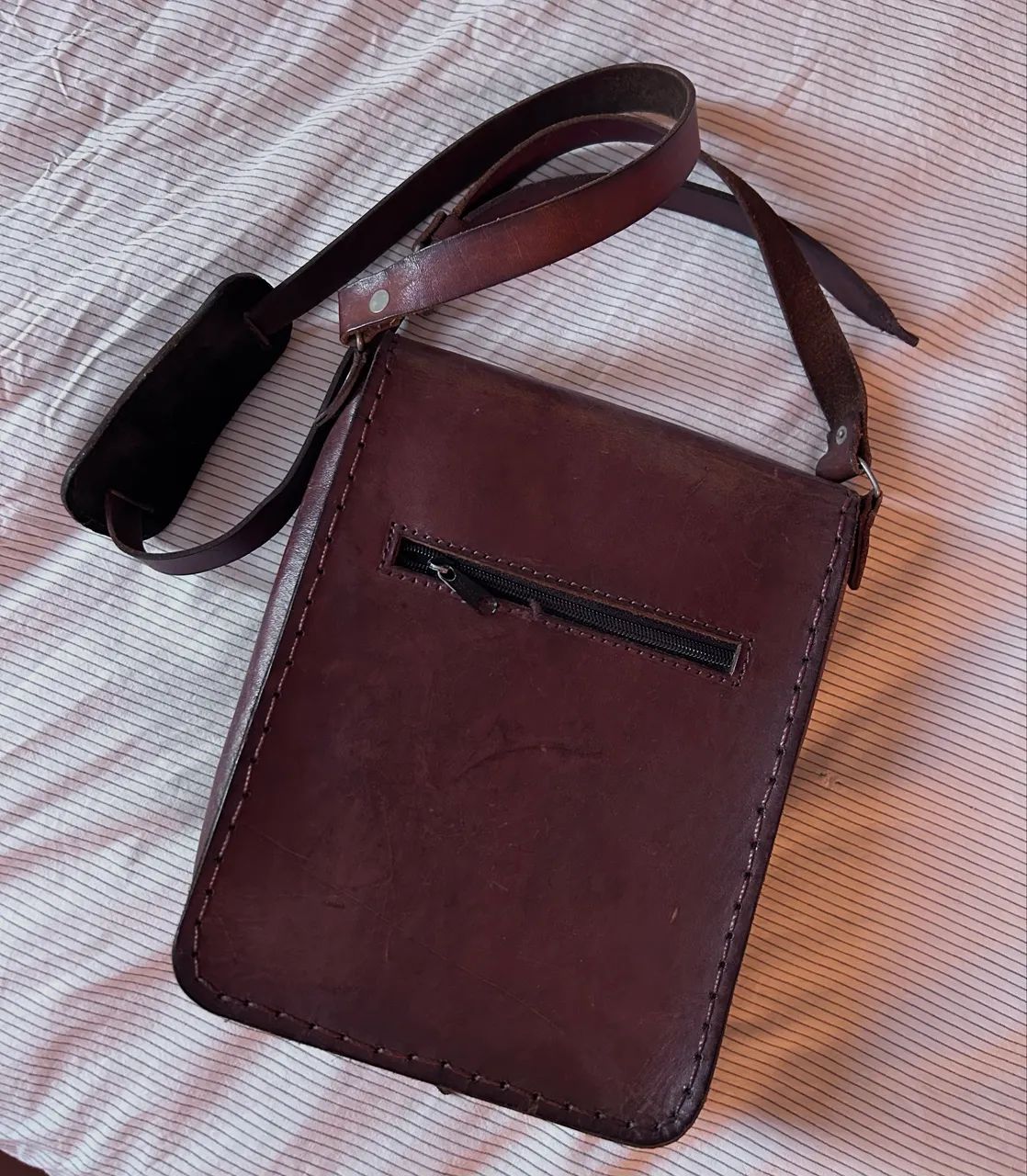 Bolsa em couro legítimo  - Foto 3
