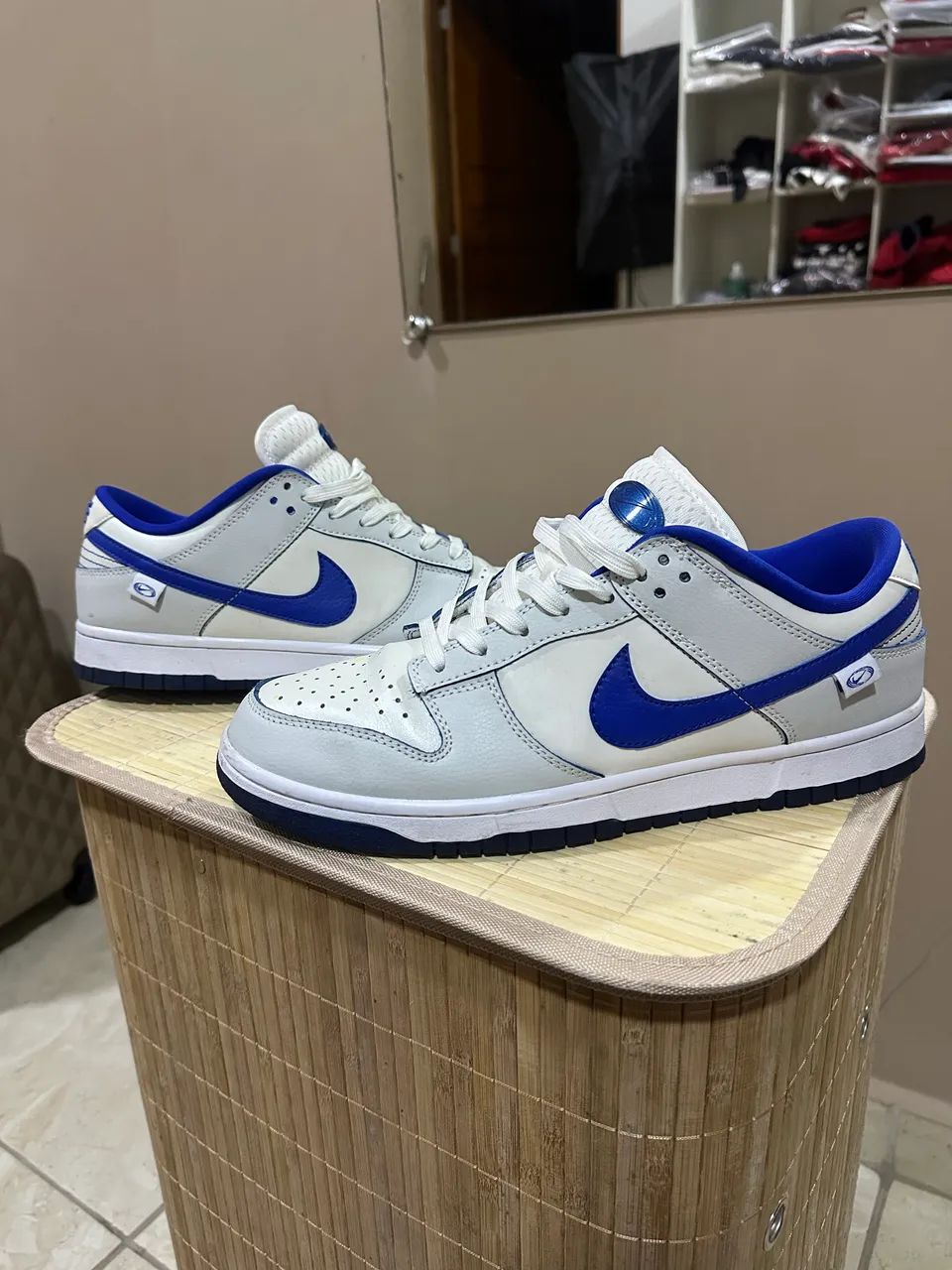 Nike Dunk Low Worldwide White Blue  - Foto 5