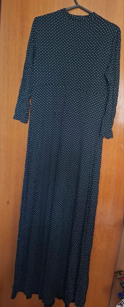Vestido Longuete - Estampa de Bolinhas   - Foto 2