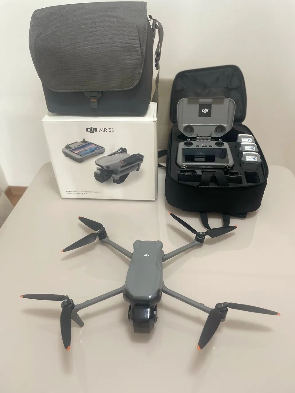 DJI Air 3S + RC 2 ? KIT COMPLETO ? R$ 11.000   - Foto 3