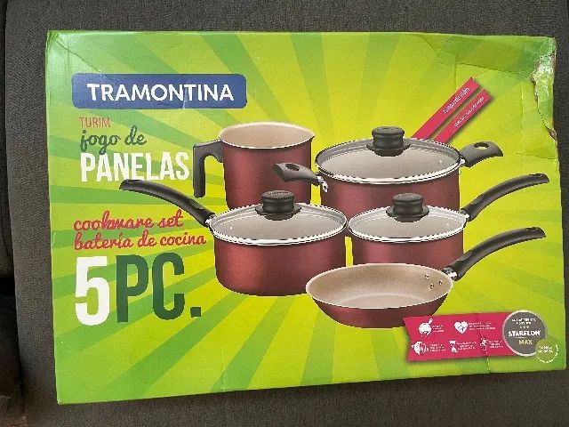 Jogo de panelas Tramontina 