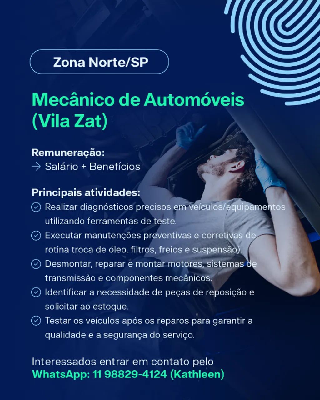 Mecânico de Automóveis 