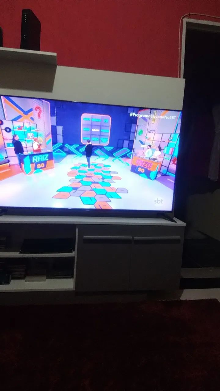 Televisor smart 55 polegadas seminovo