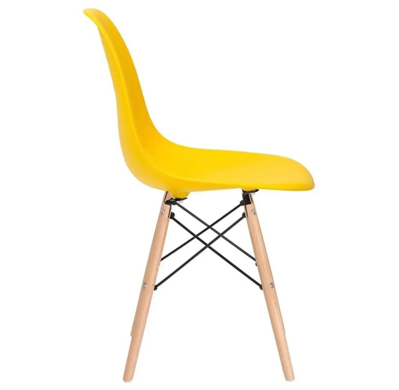 Cadeiras Eames Eiffel Amarela - Foto 2