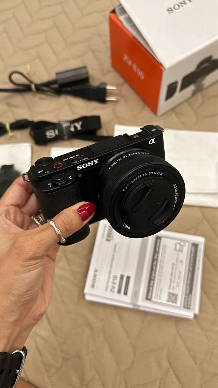 Câmera Sony ZVE10 - Foto 2