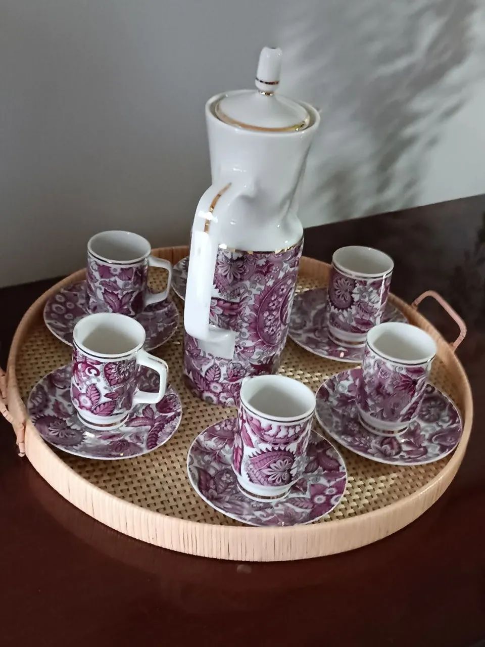 Jogo de café com bule  - Foto 3