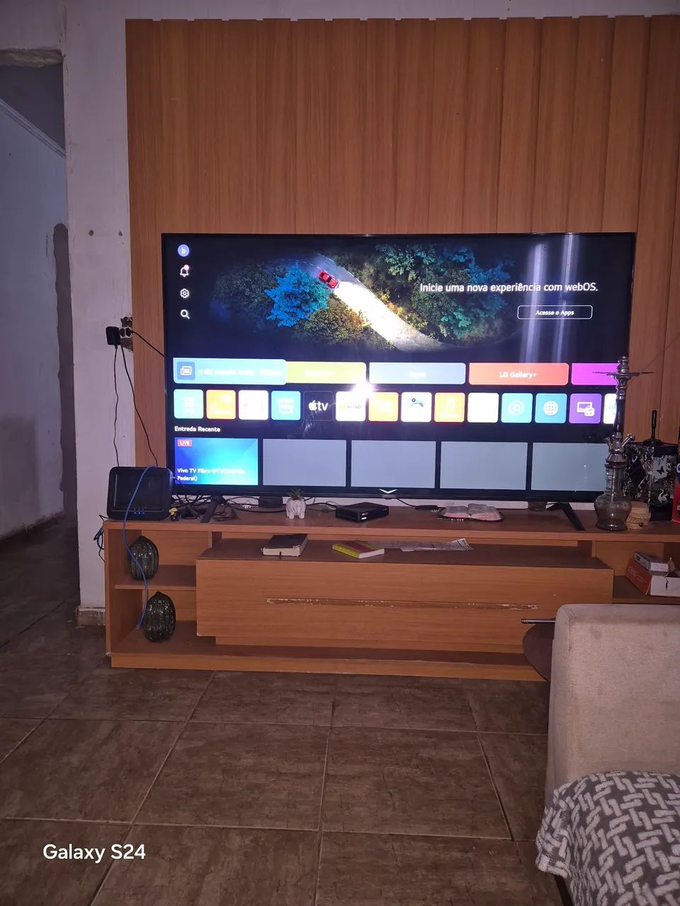 vendo TV LG Smart 75 polegadas com nota fiscal - Foto 4