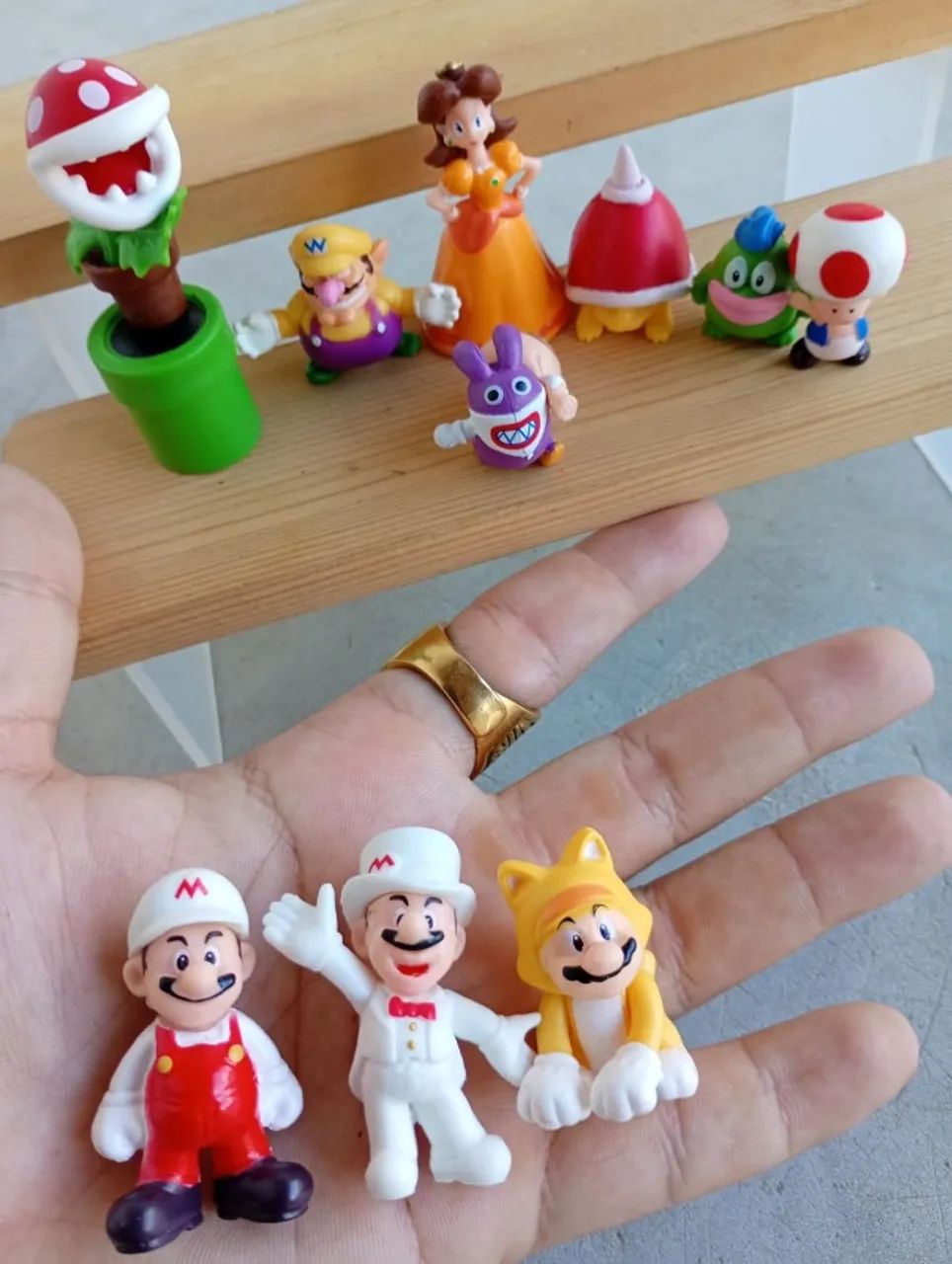 Mario Maker bonequinhos 10 personagens - Foto 2