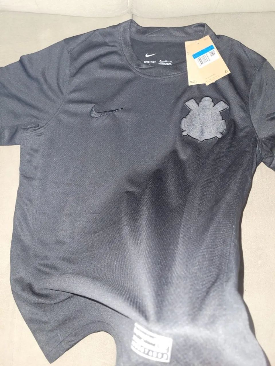 Camisa do Corinthians ALL black - Foto 4