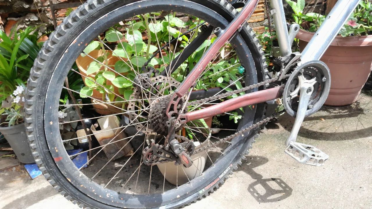 Bicicleta de Alumínio - Foto 4
