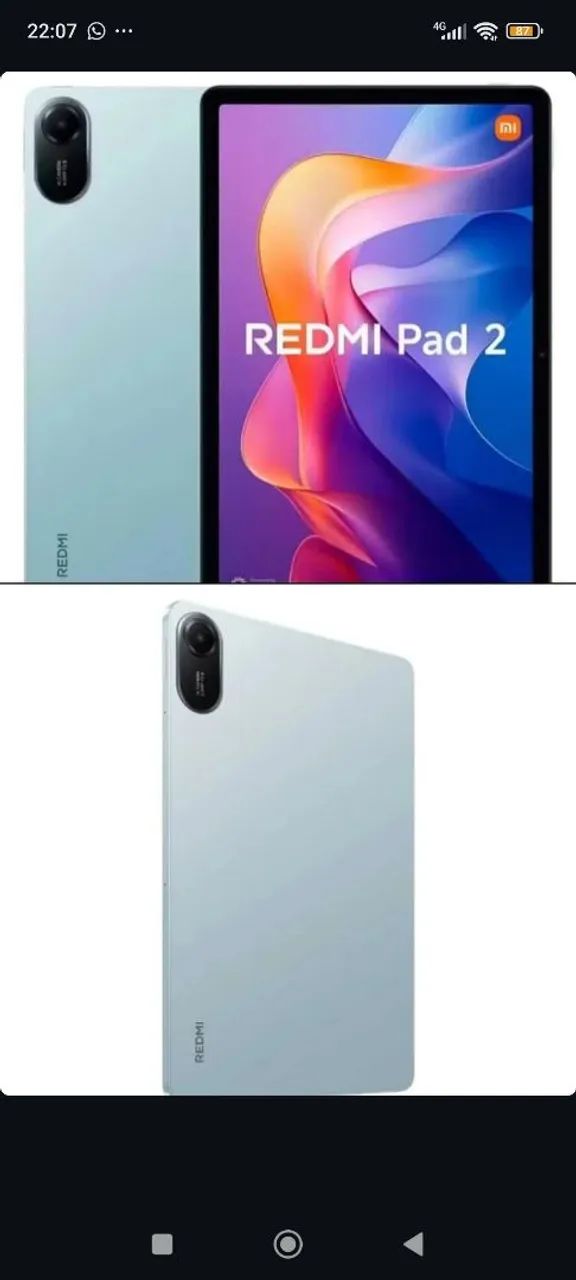 Tablet redimi 8gb de ram 