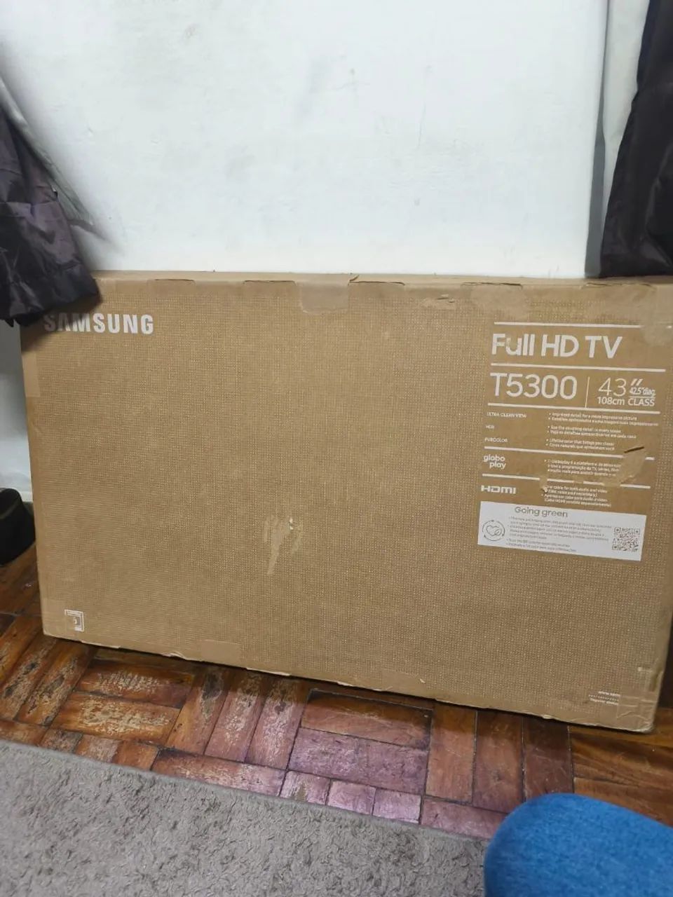 TV Samsung 43 polegadas smart Tizen cristal 