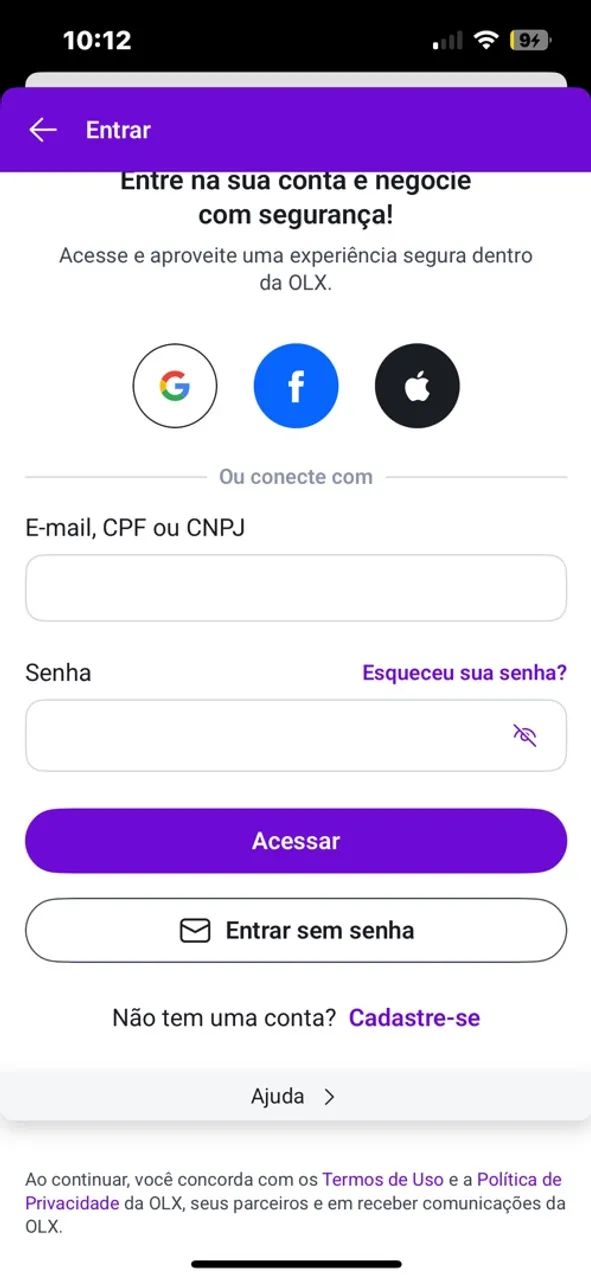 Mesa pra venda seminova