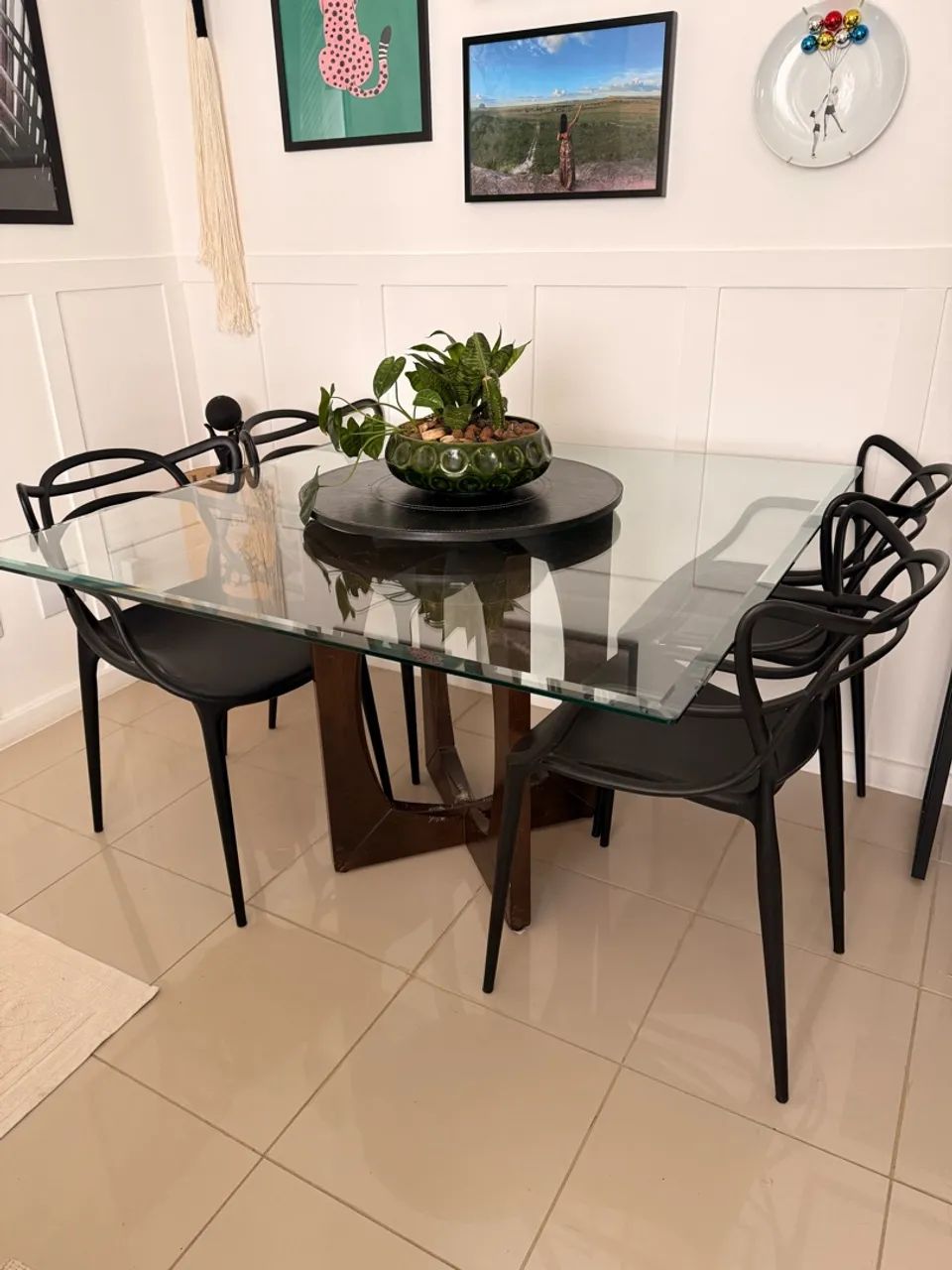 Mesa de jantar com 4 cadeiras - Foto 2