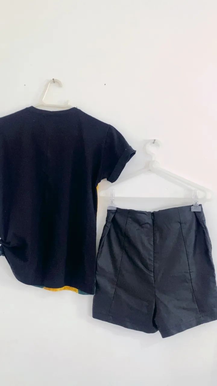 Conjunto shorts clock House Napa e camiseta moda Brasil - Foto 4