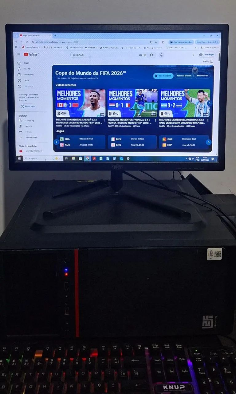 Computador Completo. Pouco Uso. Novíssimo. - Foto 3