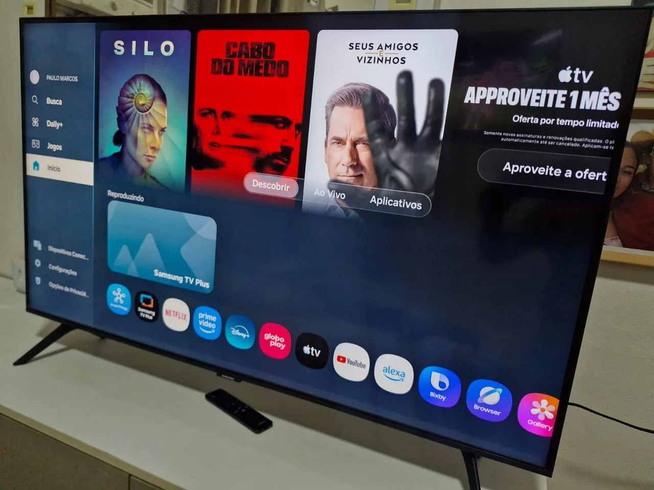 TELAO SMART SAMSUNG 4K COM XBOX INTEGRADO 43 POLEGADAS  - Foto 3