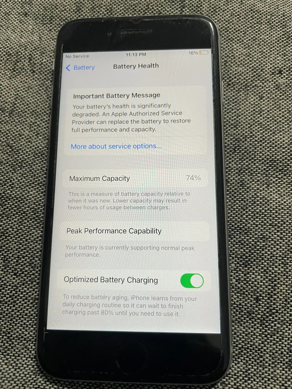iPhone 6S de 32GB prata conservadíssimo - Foto 2