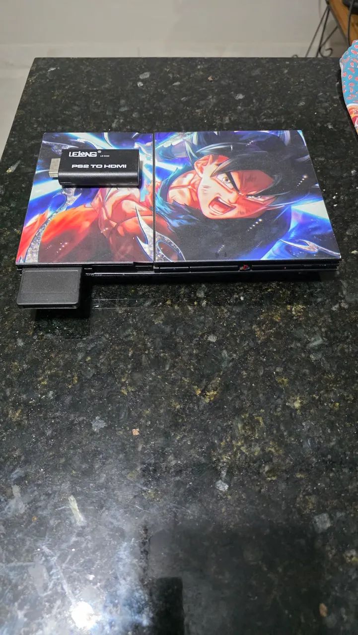PS2 Slim (Personalizado Dragon Ball)