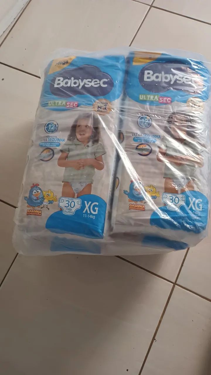 Fraudas Babysec tamanho XG - Foto 2