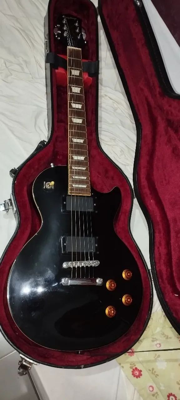 Guitarra Epiphone Standard - captadores EMG