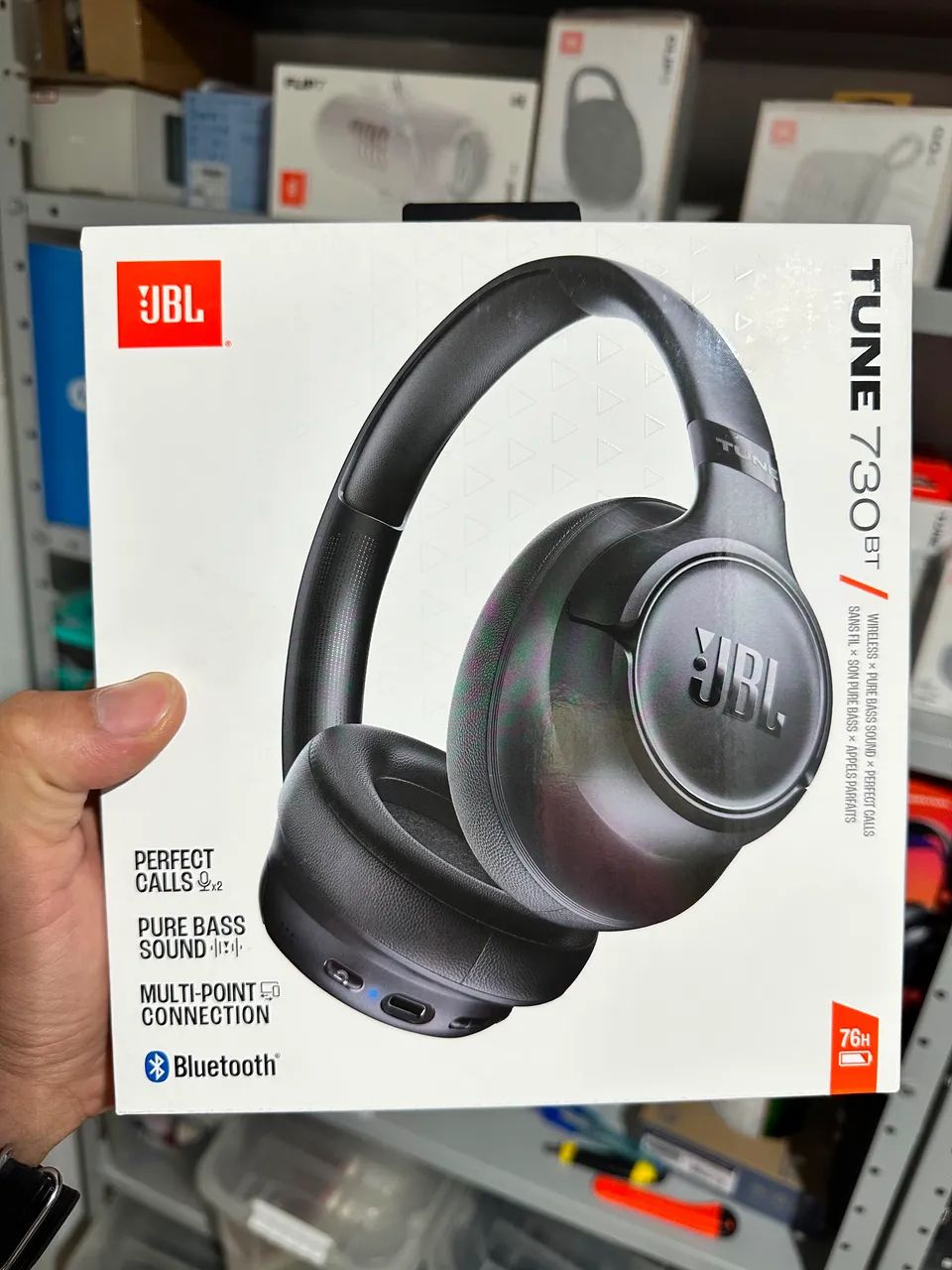 Fone JBL Tune 730BT Preto  - Foto 2