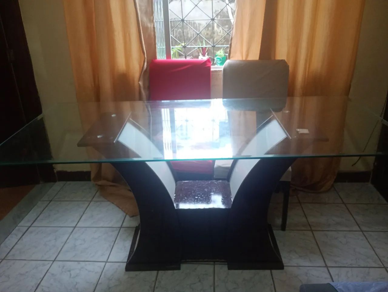 BASE E VIDRO PARA MESA  6 CADEIRAS  - Foto 2