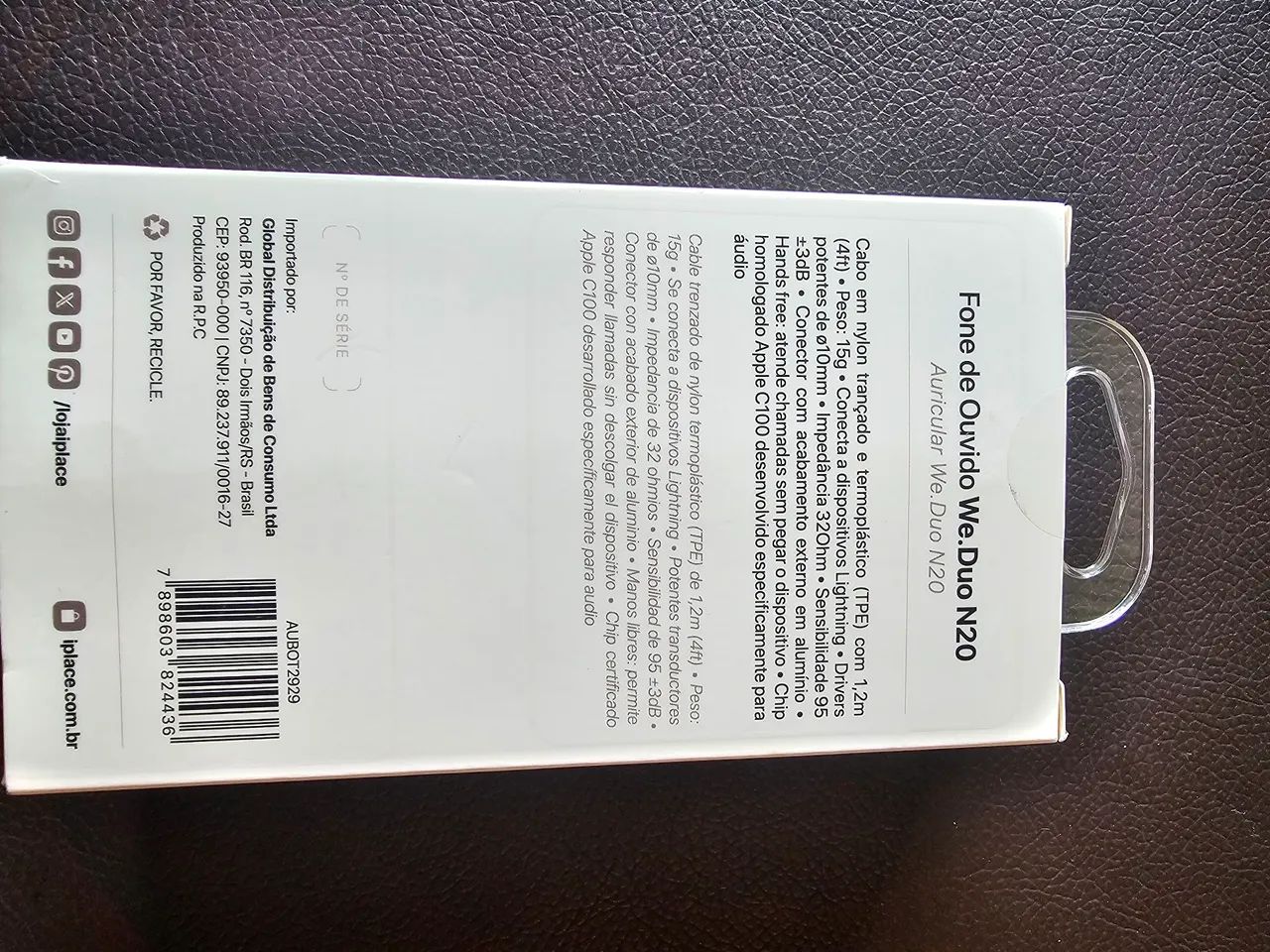 Fone de ouvido para  iPhone .duo n20 - Foto 3
