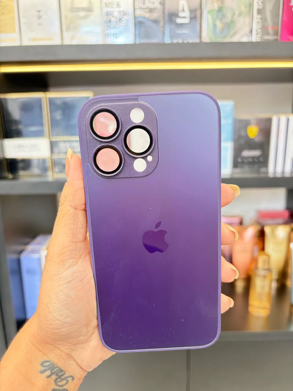 Capa de Vidro Temperado para iPhone XR ao 17 Pro Max (Novo) - Foto 2