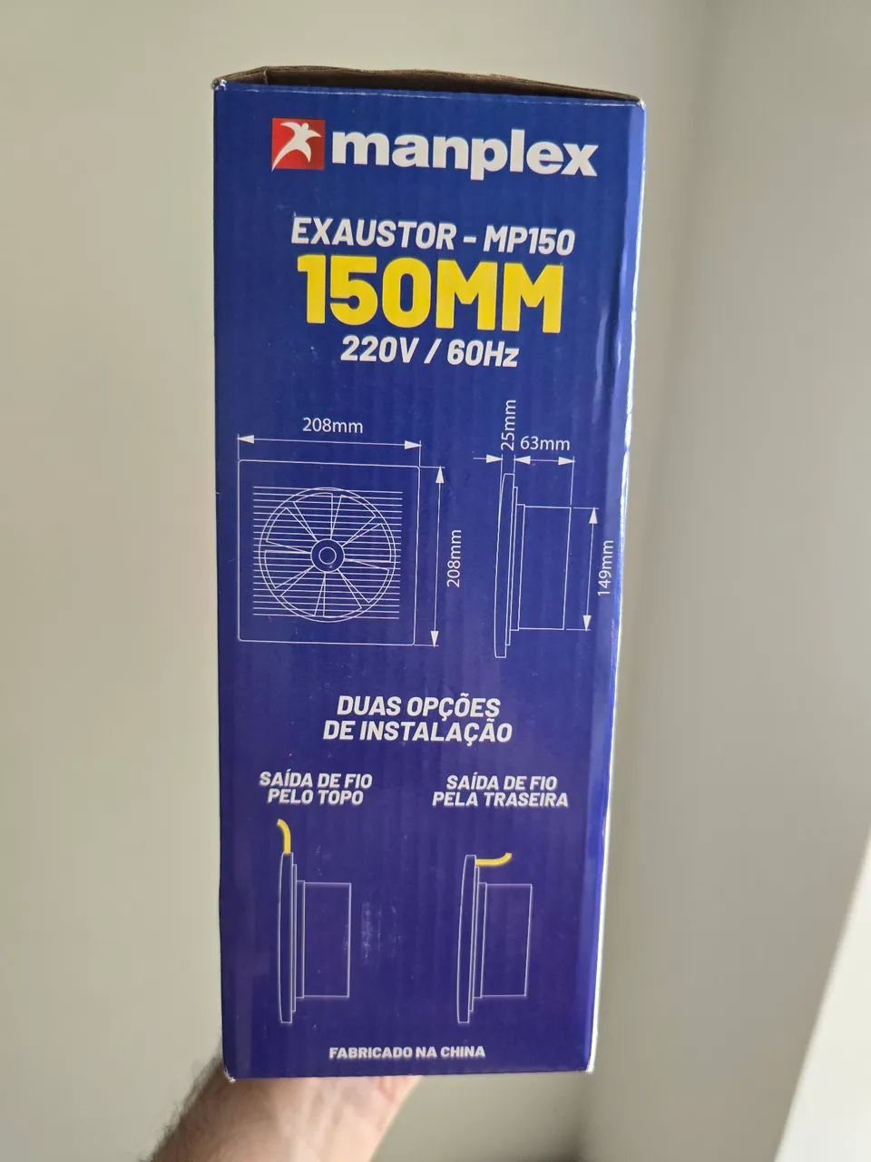Exaustor 150mm Manplex - Foto 2