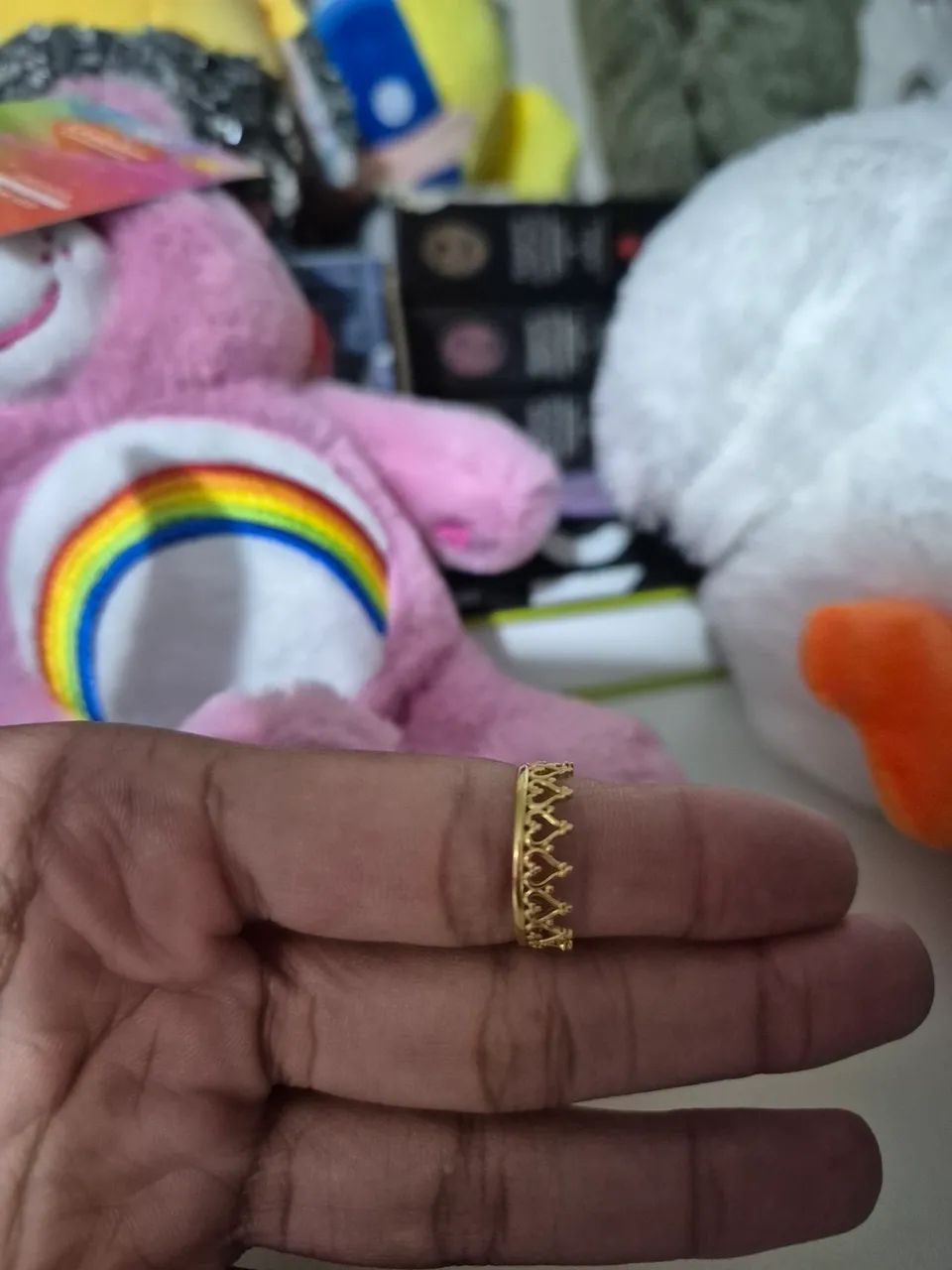 Anel ouro 18k