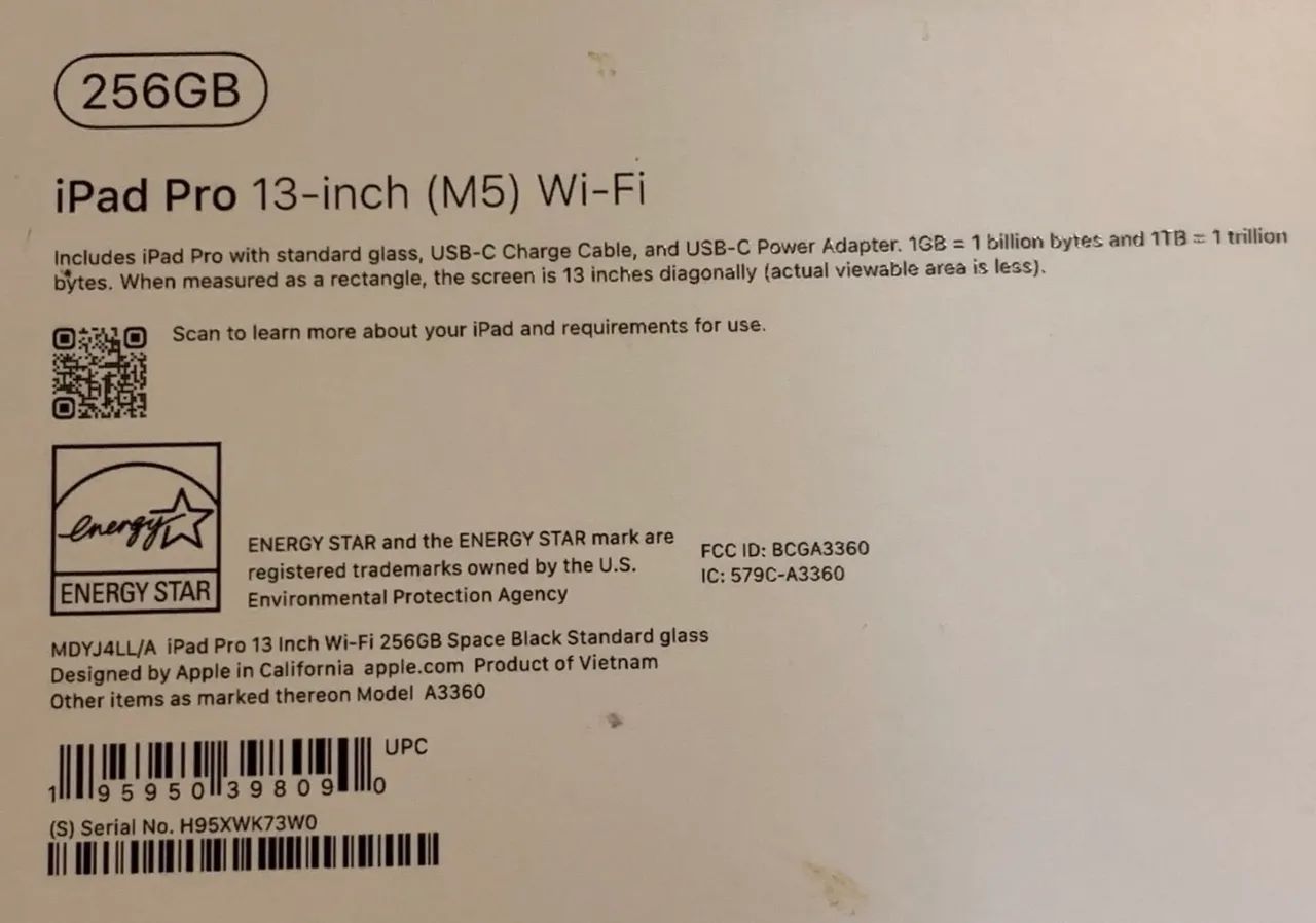 iPad Pro M5 - 13? - 256GB - Preto Espacial - Foto 3