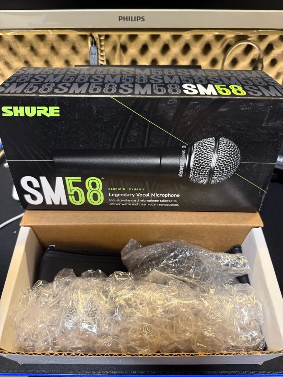 Microfone Shure Sm58 Novo !  - Foto 5