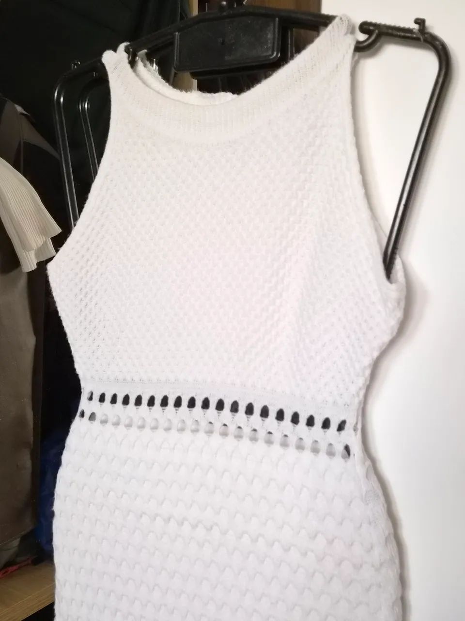 Vestido branco modal - Foto 4
