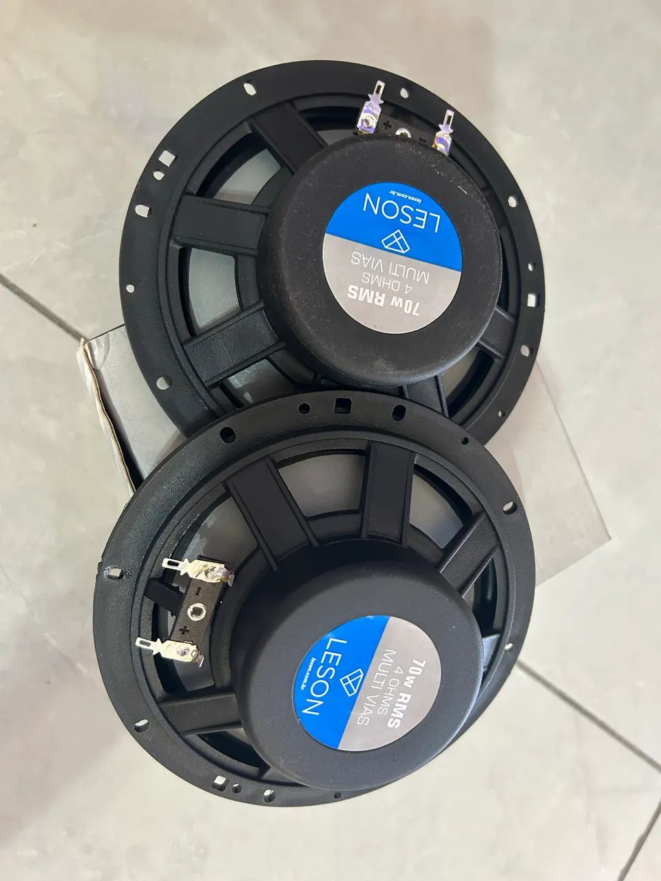 Auto falantes Leson 2x70w RMS - Foto 2