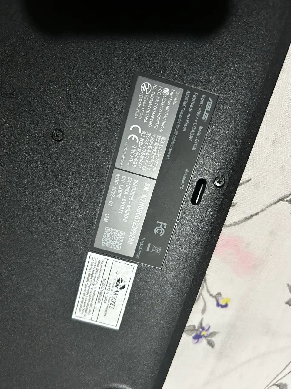 Notebook Asus E410M - Foto 4