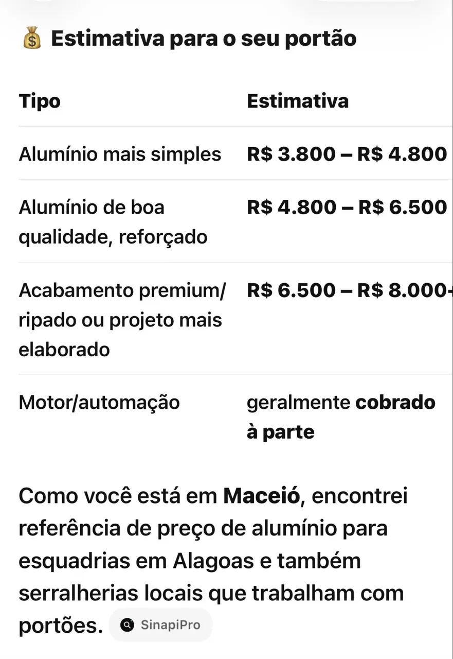 Portão de Alumínio de Correr - Foto 3