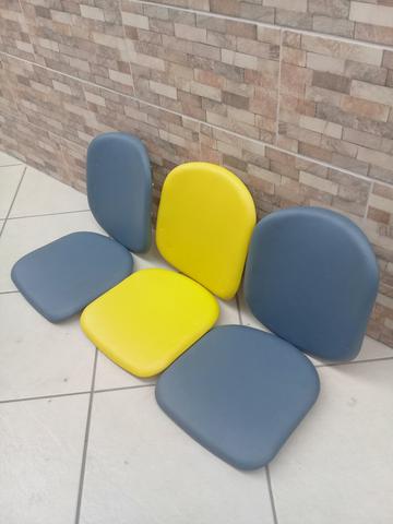 Assento e encosto de lotação
