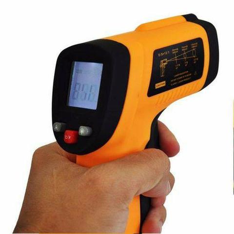 Termômetro Digital Infravermelho Mira Laser -50º A 380ºC - Foto 3