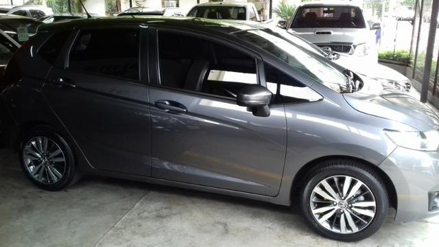 Honda Fit 1.5 ex flexone automatico 2015/2015 cinza - Foto 6