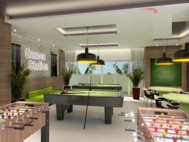 Apto. mongaguá varanda gourmet em frente o mar - Foto 6