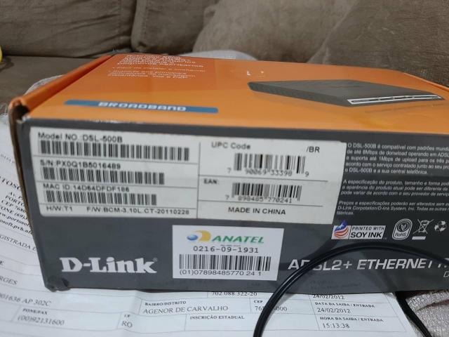 Modem ADSL D-Link DSL-500B - Foto 3