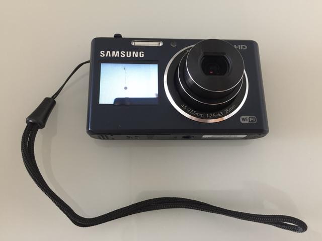 Câmera digital Samsung com visor frontal para selfie - Foto 4