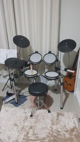 Bateria eletrônica Staff Drum - peles de tela sintética, Barbada!! - Foto 2