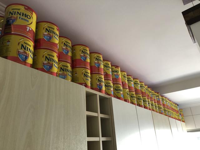Latas vazias de leite 800G - Foto 2