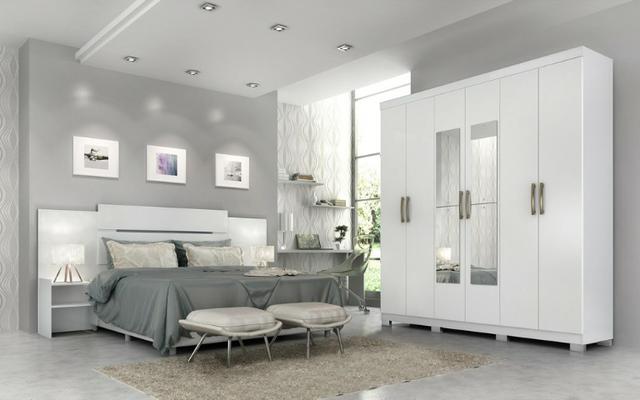 Guarda roupa 100%mdf 06 pts mega promoção de 1499 por 999 a vista